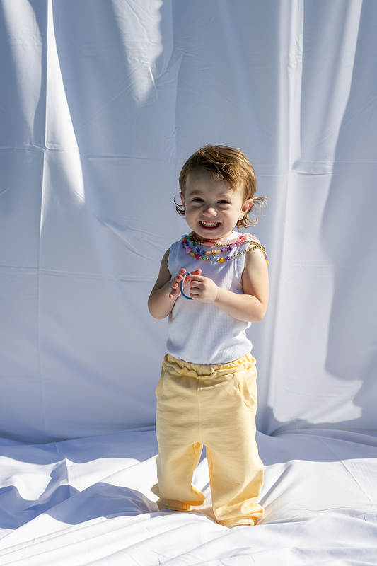 The Take Care Ribbed Tank For Little Ones