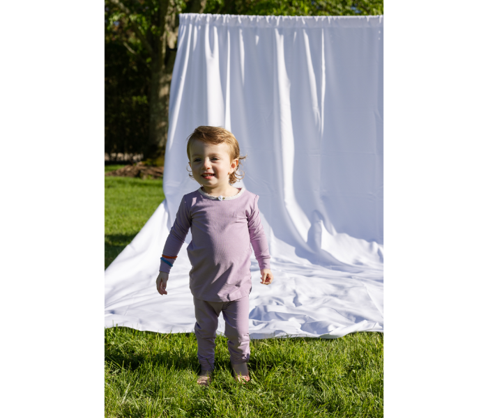 The Long Sleeve 90s Flower Girl Set