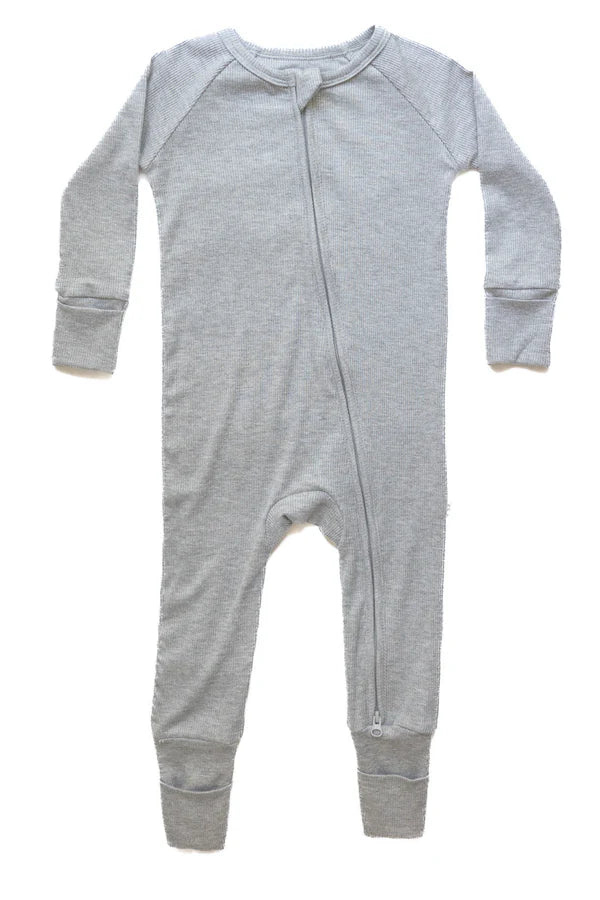 Ribbed - Onesie Grey