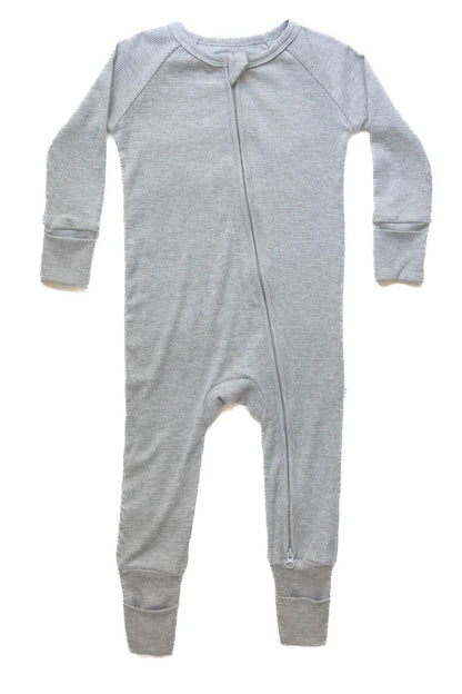 Ribbed - Onesie Grey