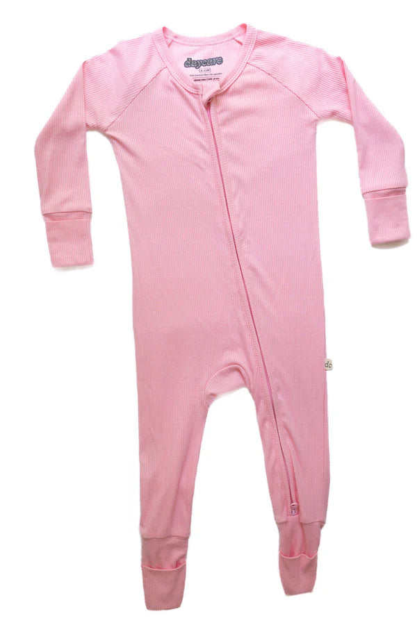 Ribbed - Onesie Pink