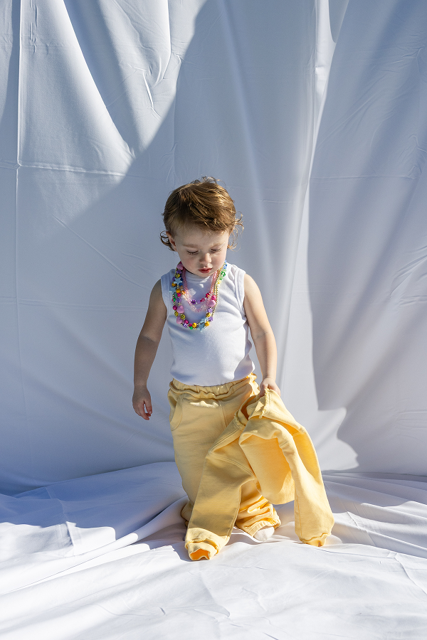 The Take Care Ribbed Tank For Little Ones