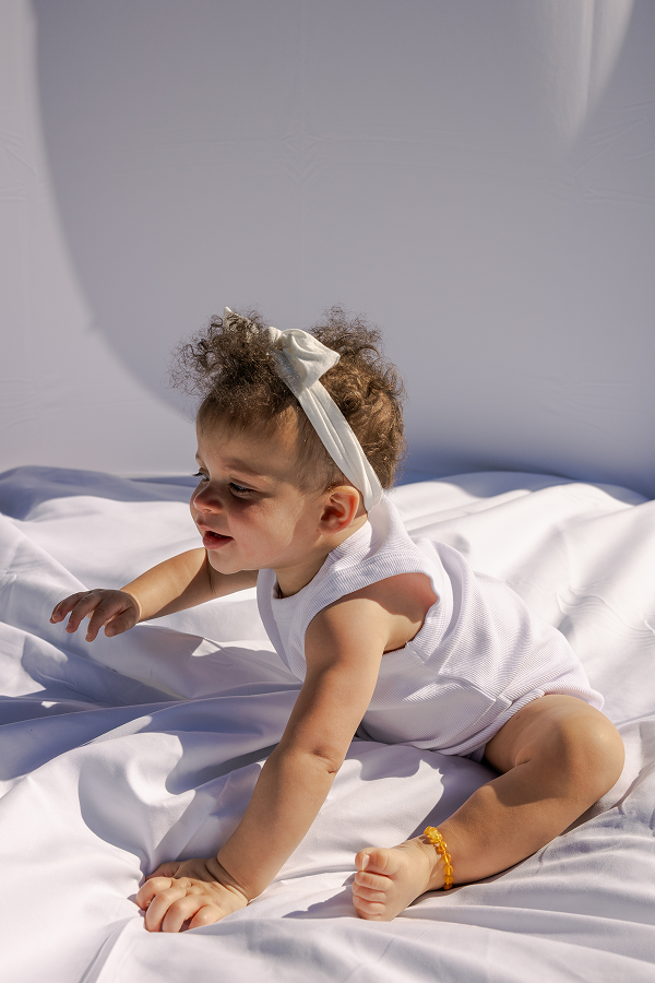 The Take Care Ribbed Tank For Little Ones