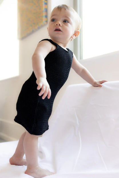 The Crinkle Crinkle Lil Star Dress - Black